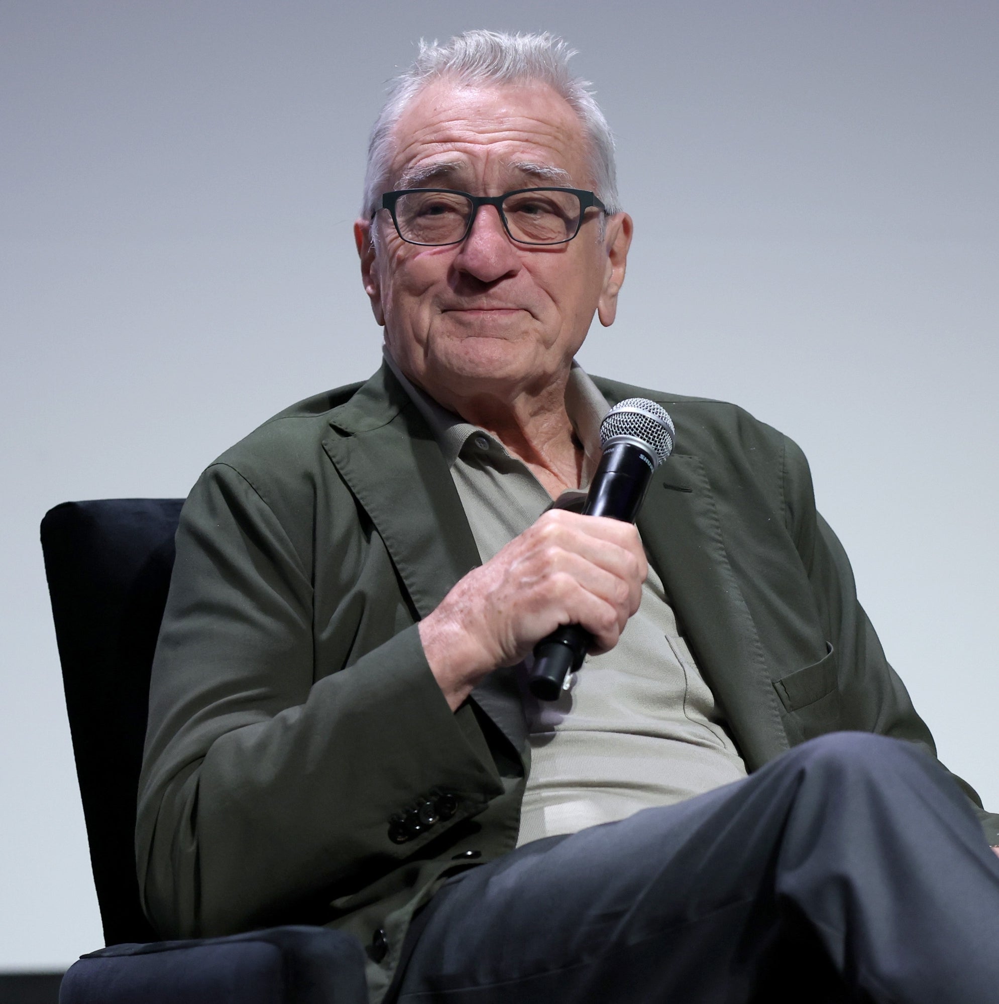 Robert De Niro  at a speaking event