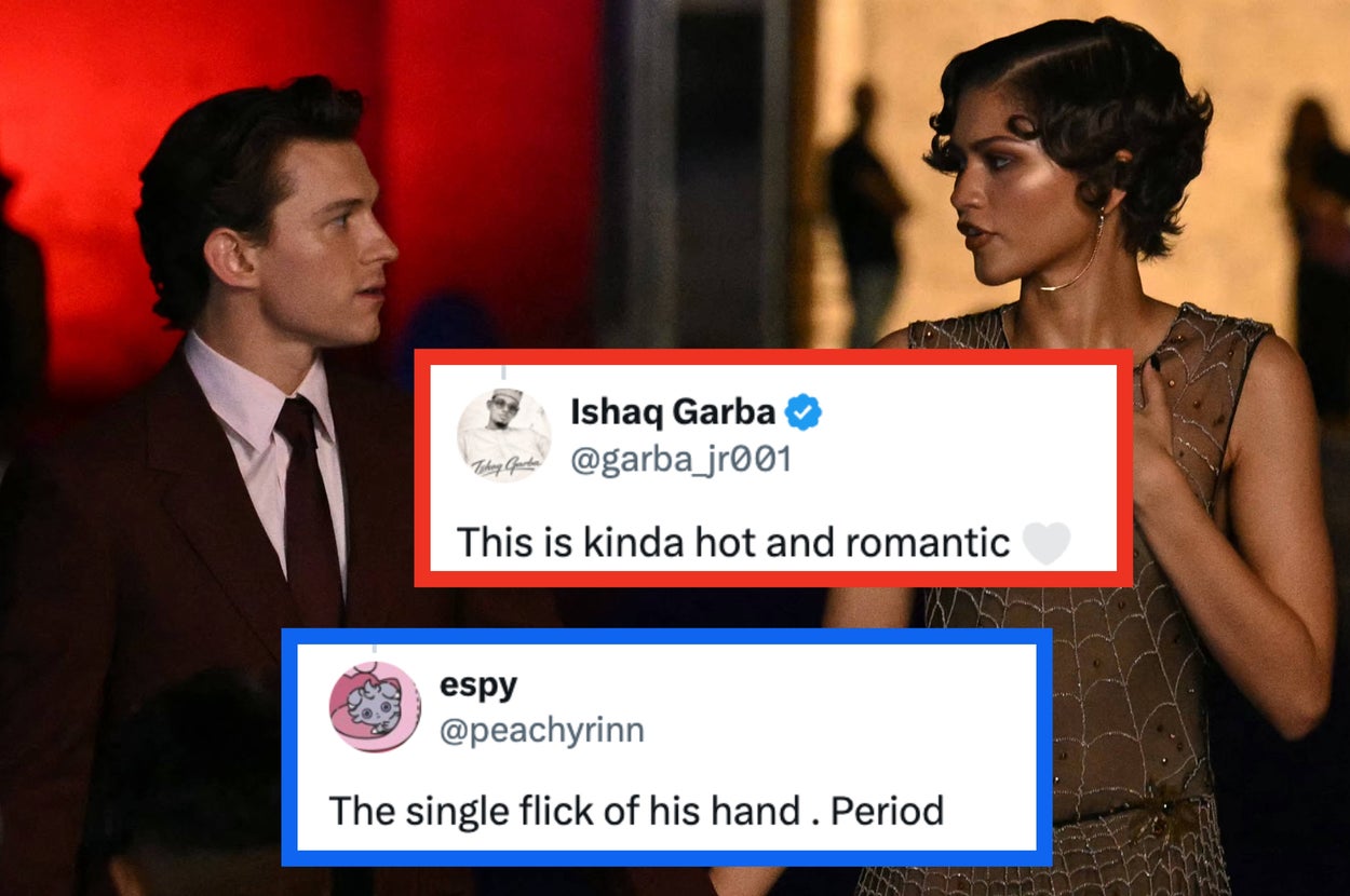 "That's A MAN Right There": Tom Holland's Quick Save Prevented Zendaya's Wardrobe Malfunction, And The Internet Is In Heat