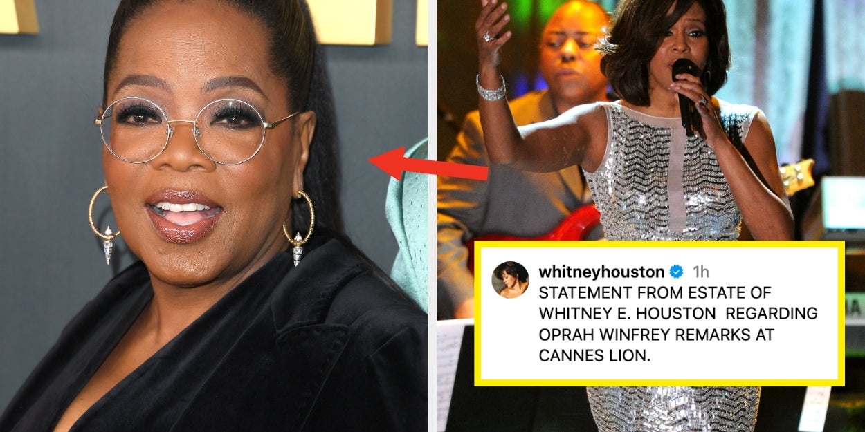 Oprah Says Whitney Houston Fell Off Stage During Relapse