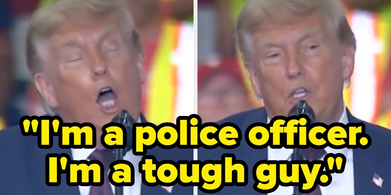 Trump Tells Bizarre Police Officer Story: Reactions