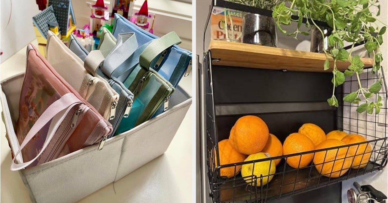 27 Organization Products That Reviewers Say Save Them So Much Space
