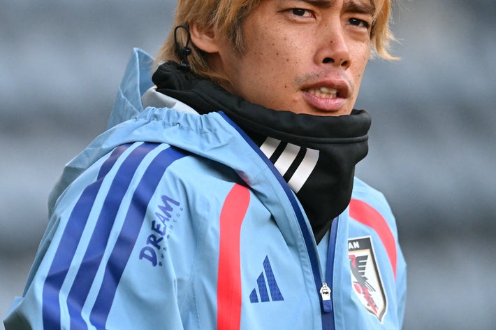 伊東純也選手（AFP＝時事）