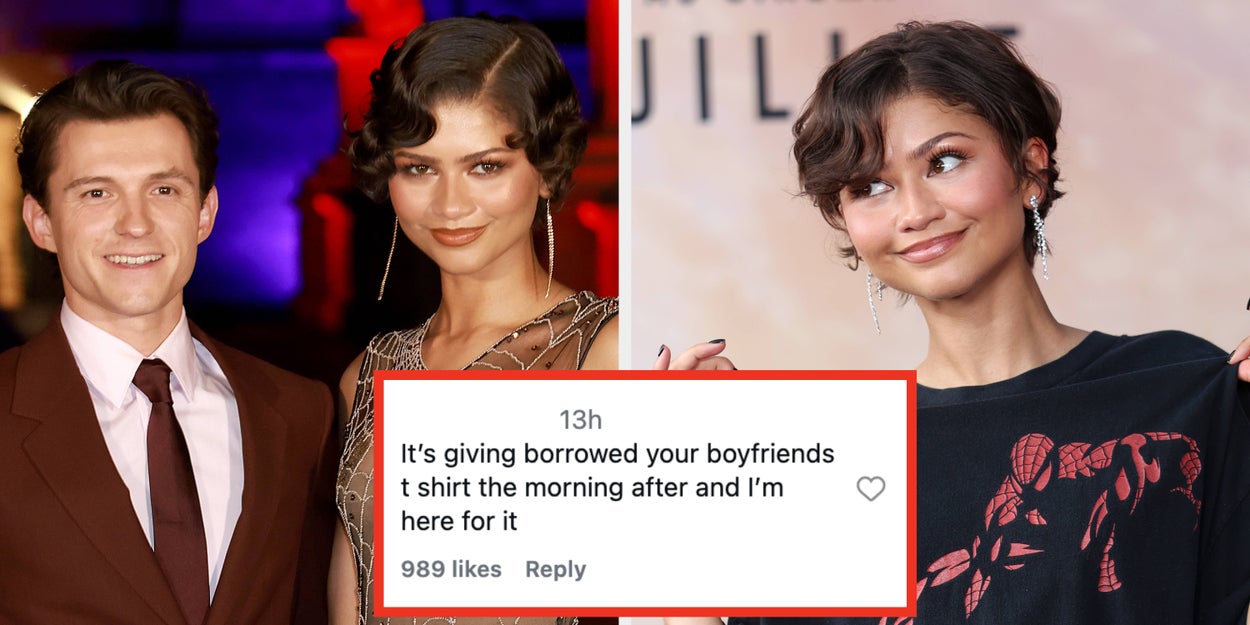 Zendaya's Spider-Man T-Shirt On Red Carpet Goes Viral