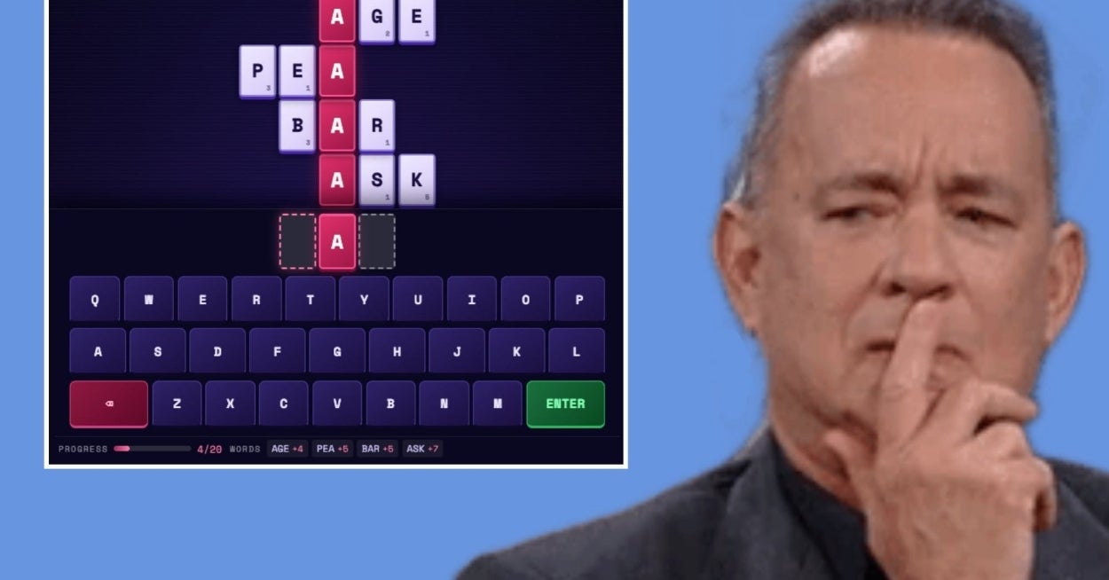 This Word Game Is For People With Huge Vocabularies, And I'm Honestly Too Intimidated To Even Try
