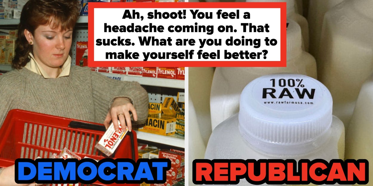 The, Uh, Science People At MIT, Or Whatever, Created This Test That Can Determine Whether You're A Republican Or A Democrat, And It's Scarily Accurate. Seriously. The First Time I Took It, I Was Like "AHHHHH!" Because It Scared Me