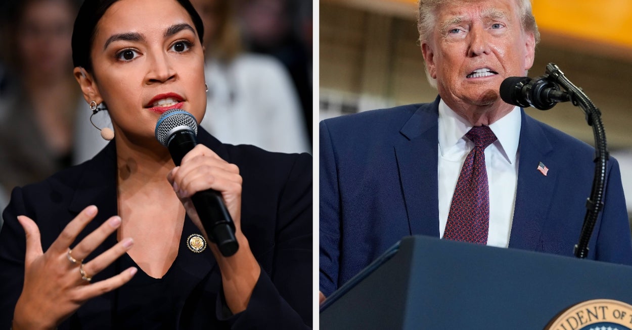 AOC's Takedown Of Trump's Reflecting Pool Drama Is So Brutal