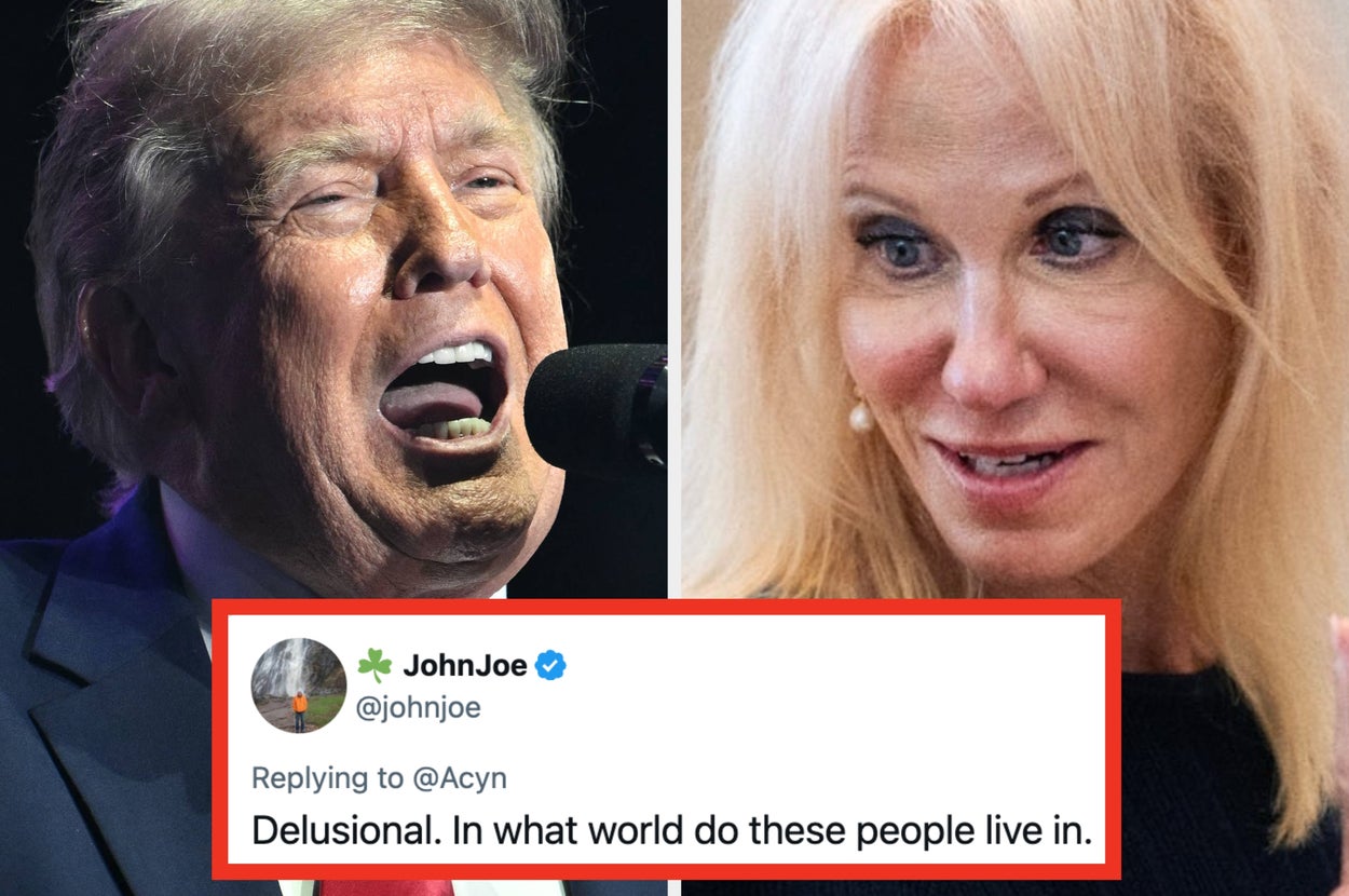 Kellyanne Conway Is Getting Cooked For Making This Absolutely Unhinged Claim About Trump