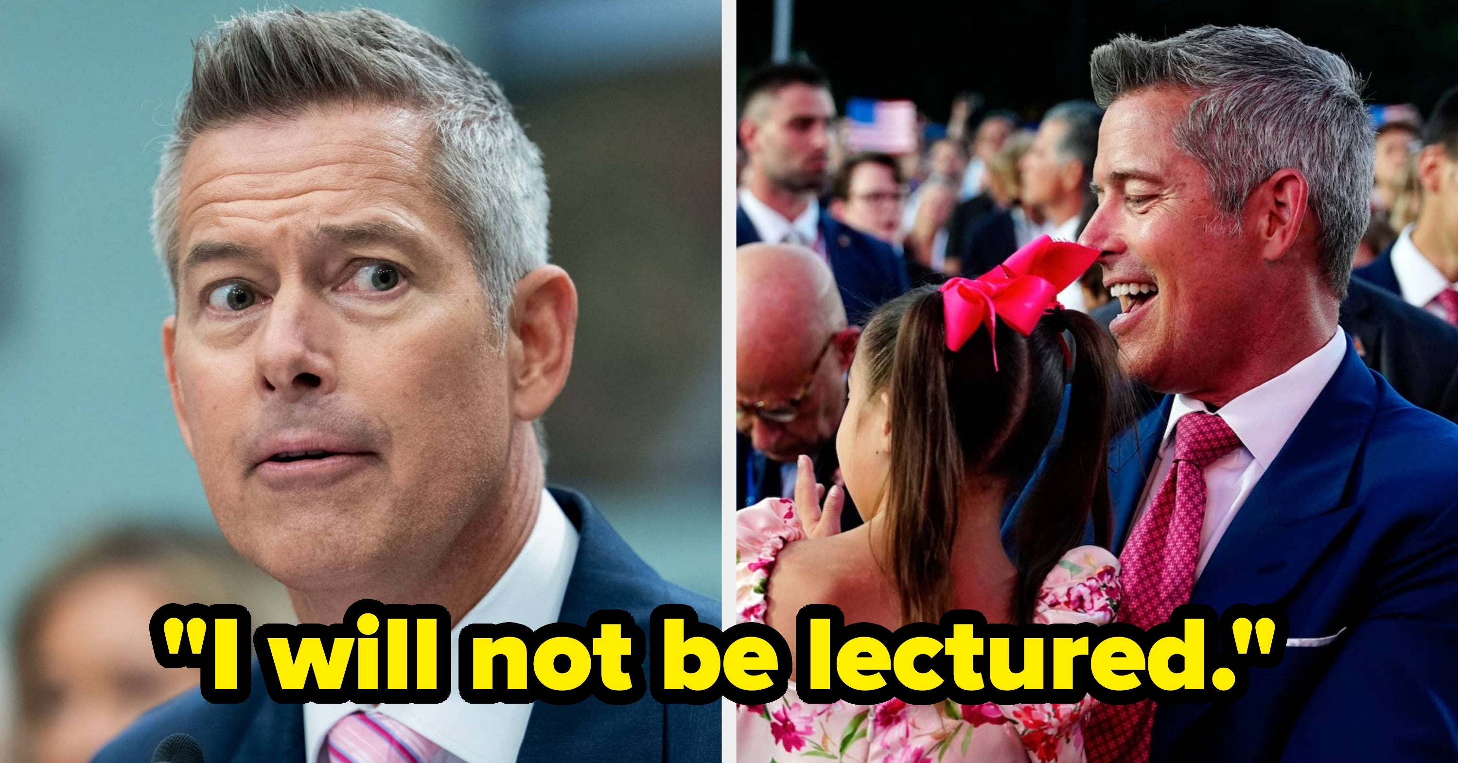 Sean Duffy Defended Using A Slur In Front Of His Daughter With Down Syndrome, And I Genuinely Have No Words