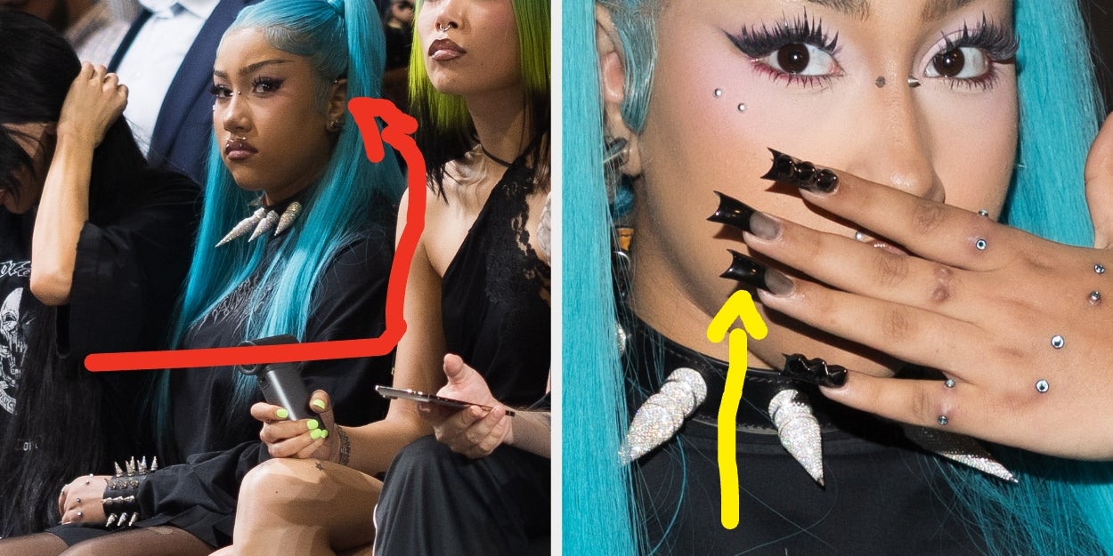 North West's New Piercings At Paris Fashion Week
