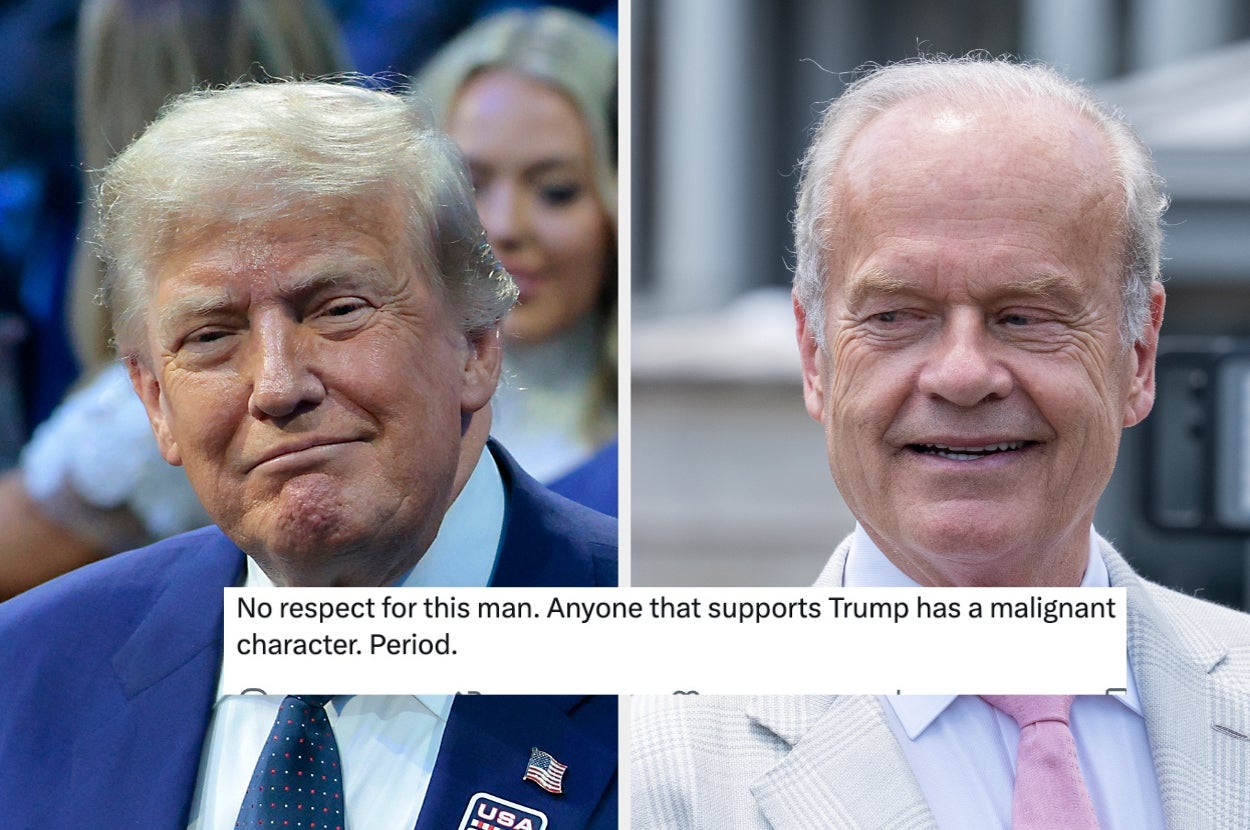 Kelsey Grammer Defended Trump And Called Him "Charming," And Everyone's Saying The Same Thing