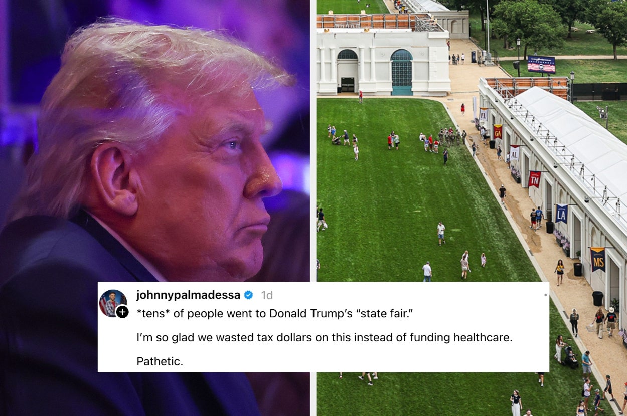 Trump's Great American State Fair Isn't Drawing Huge Crowds, And Everyone's Saying The Same Thing
