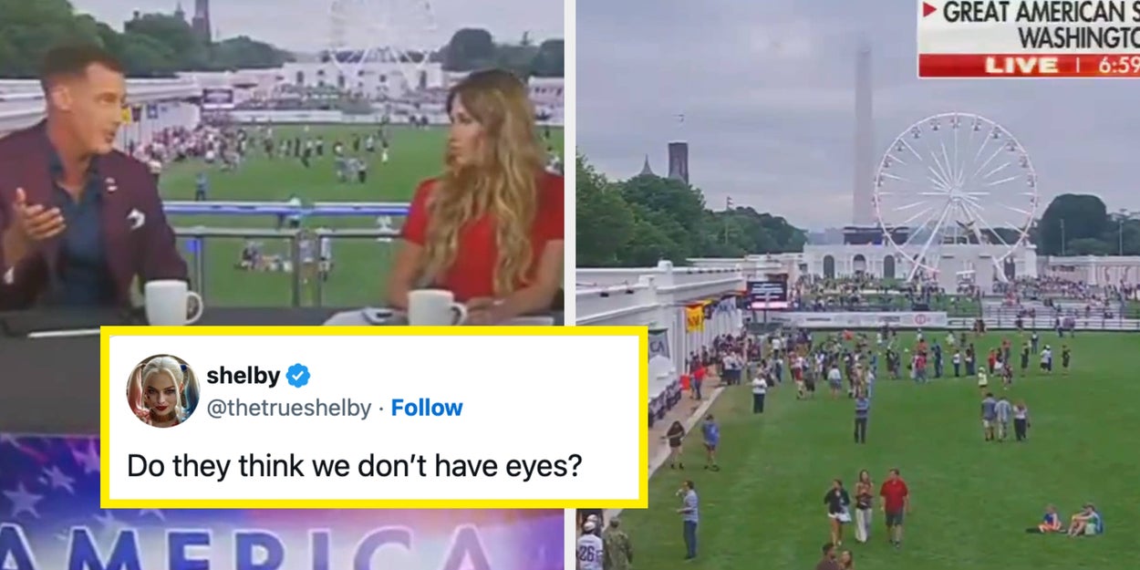 Viral Fox News Clip Shows Trump Fair's Tiny Crowd