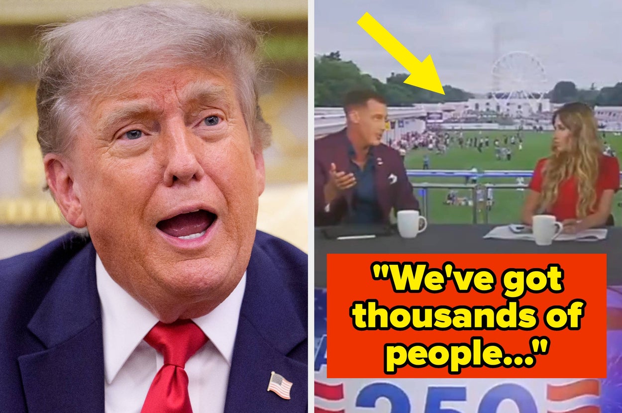 "Even MAGA Ain't Showing Up For This": This Fox News Clip Bragging About Trump's Great American State Fair Crowd Is Going Viral, And It's Hilarious