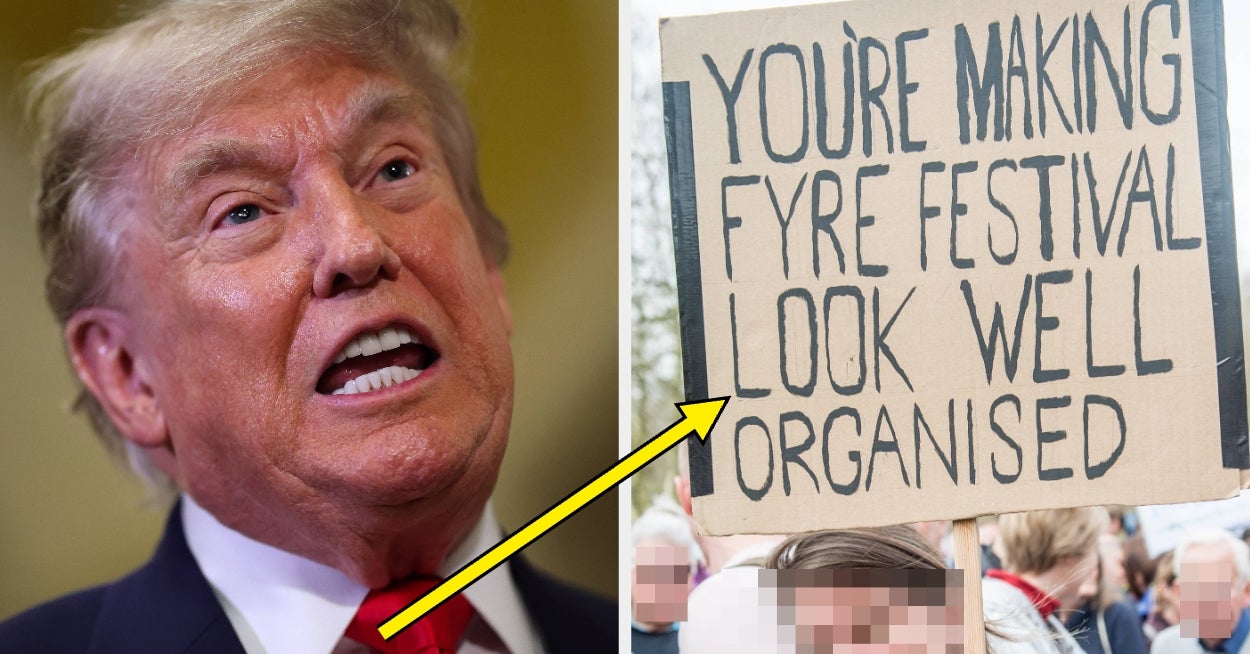 The Internet Is Roasting Trump's Great American State Fair, And I Can't Stop Laughing At These Cringey Images From Inside