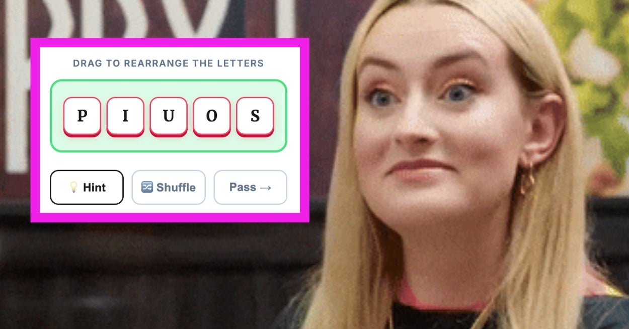 Only People With Highly Verbally Intelligent Brains Will Be Able To Solve Today’s SAT Word Scrambles