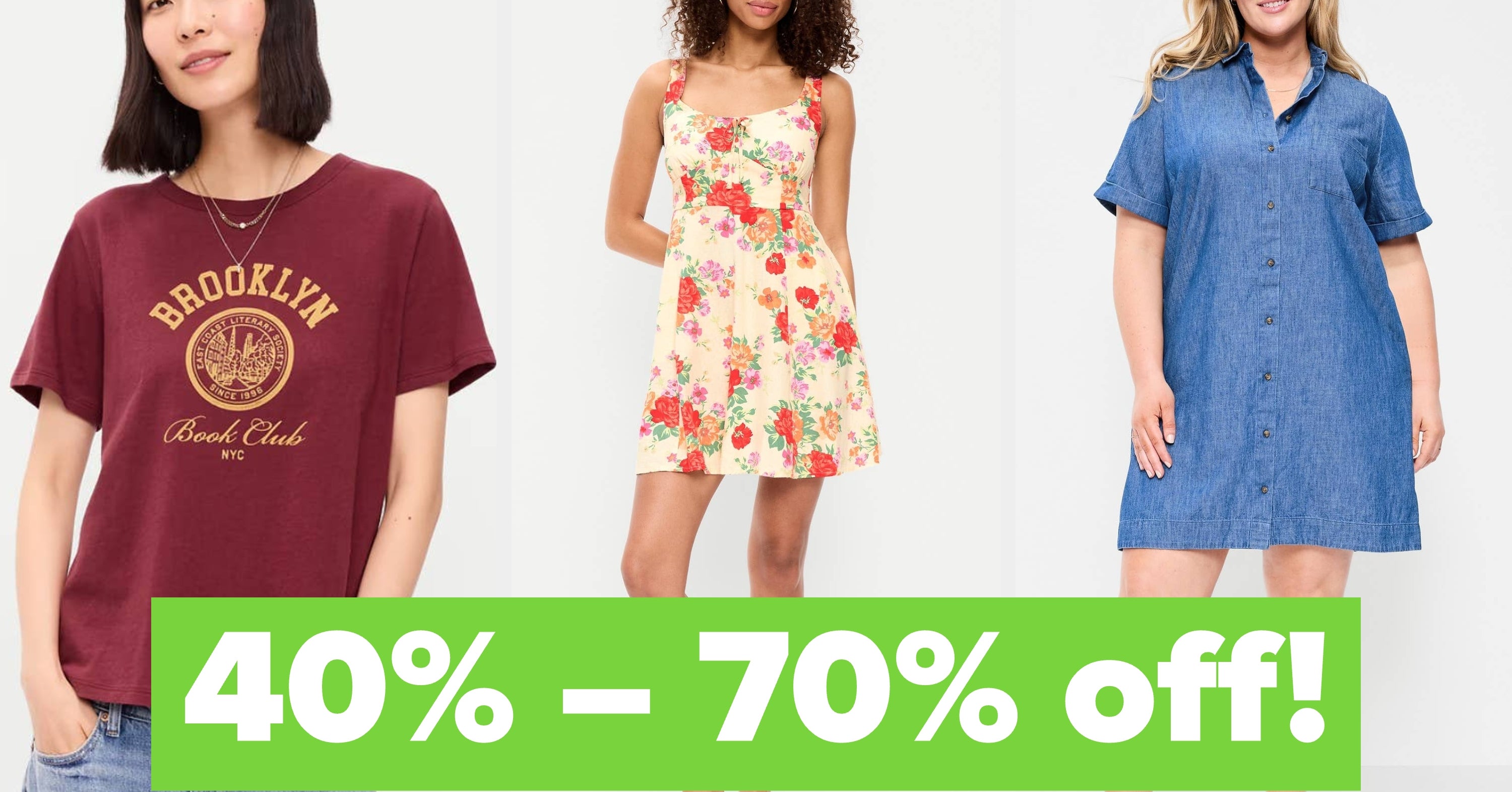 Update Your Wardrobe For Summer With Up To 70% Off At Old Navy's Fourth Of July Sale