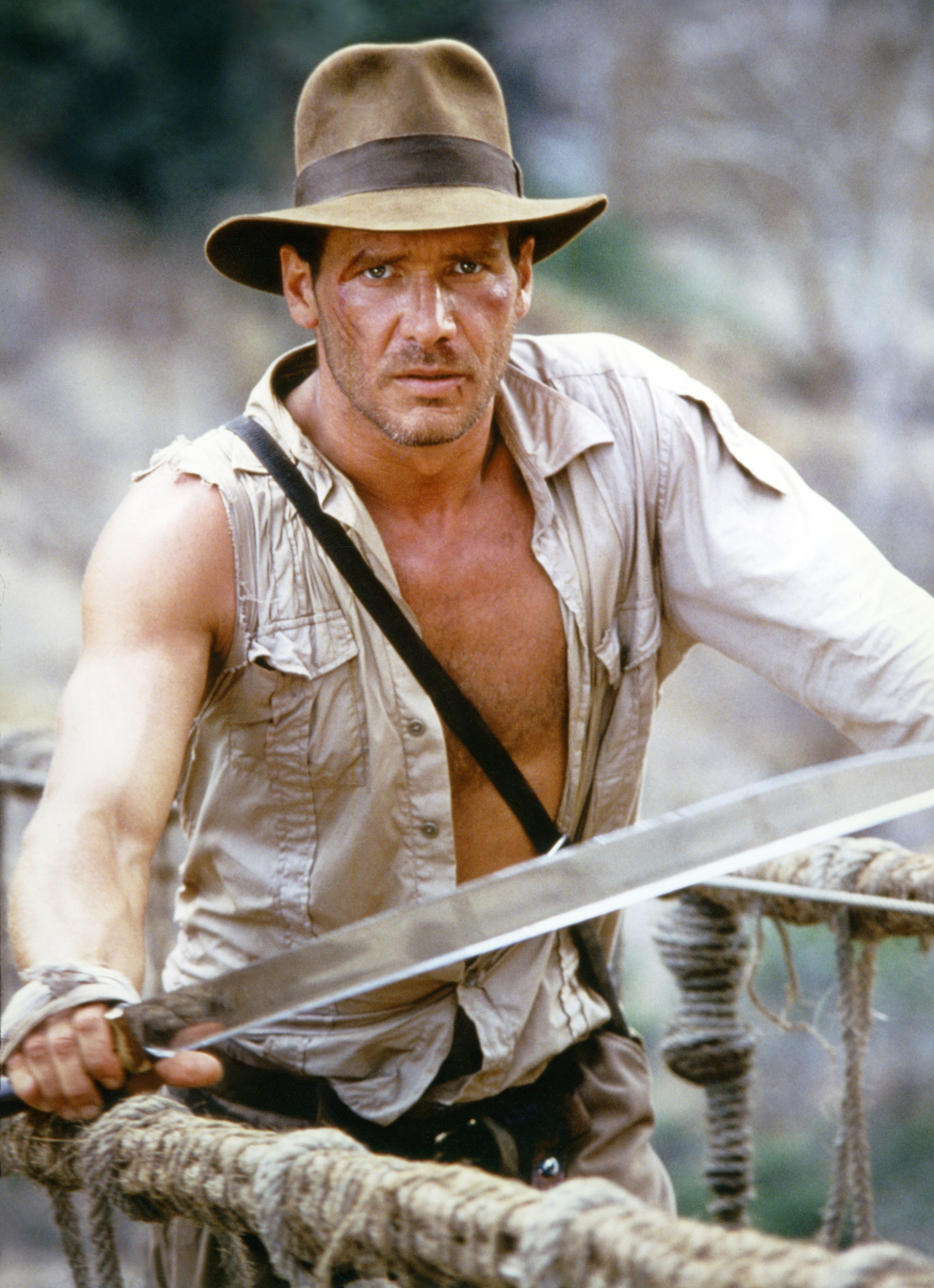 Harrison Ford as Indiana Jones
