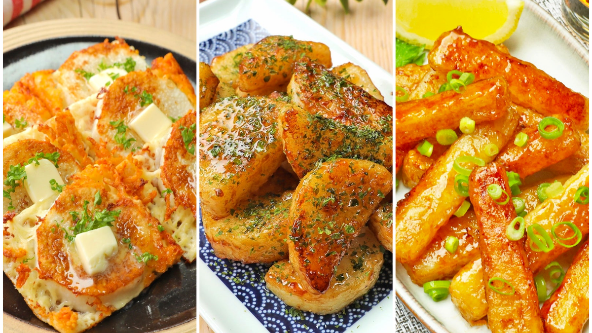 画像】カリッホクッが止まらない！長芋を焼くだけ簡単おかずレシピ3