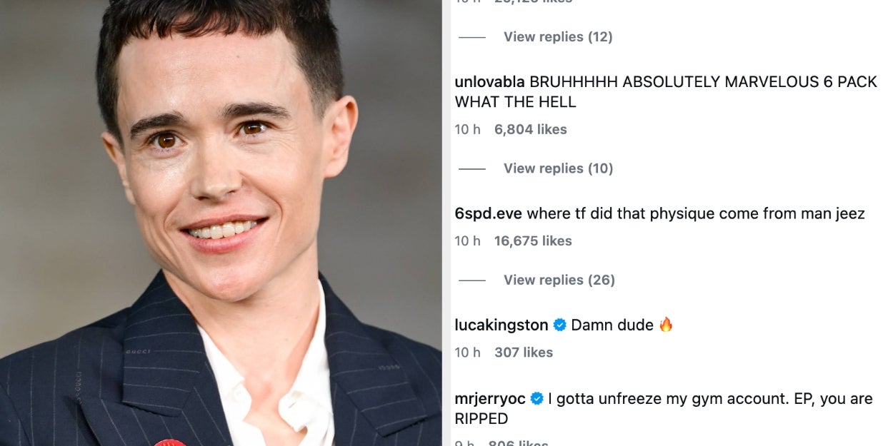 Elliot Page's Jaw-Dropping Abs Break The Internet