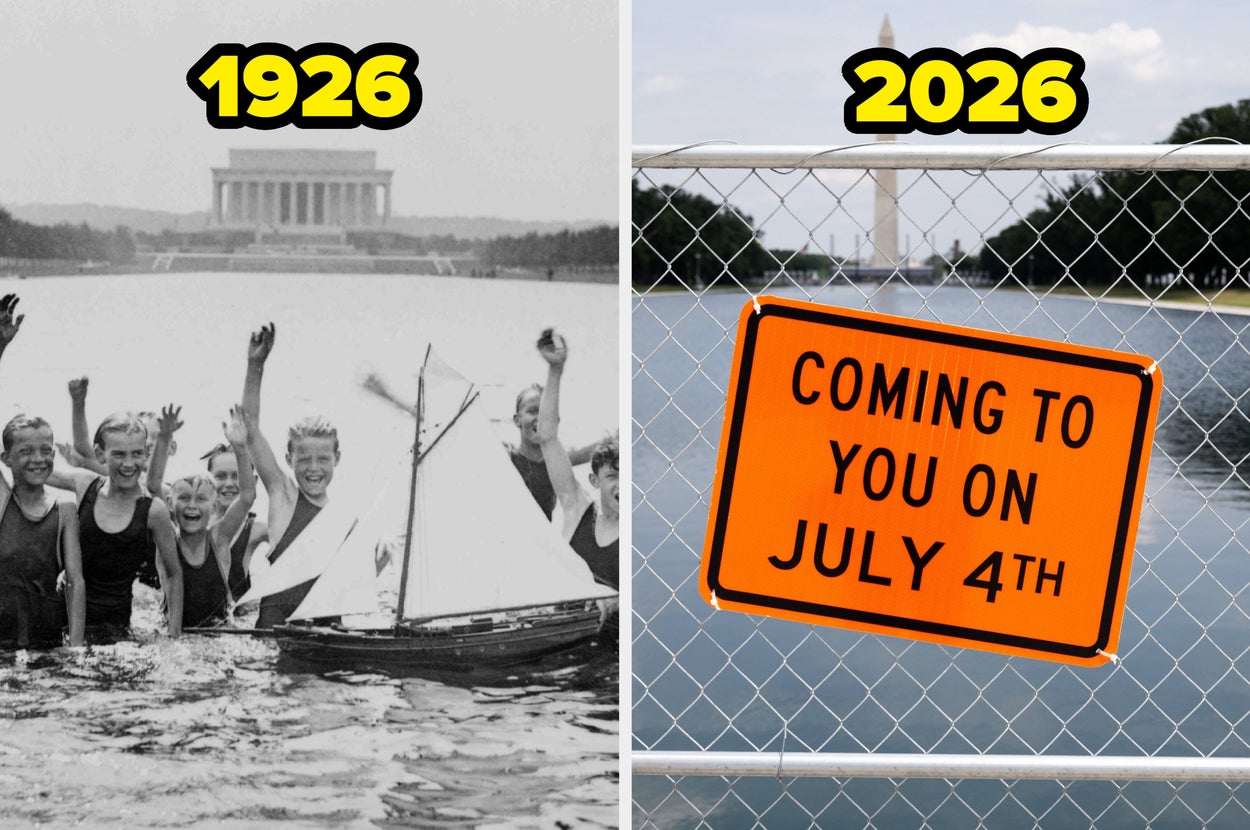 Here's 37 Historic Photos Of The Reflecting Pool Before You-Know-Who Got Ahold Of It