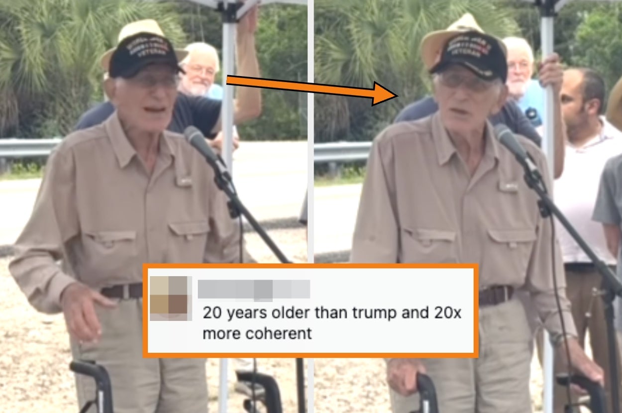 "Forgive Me, I'm Gonna Use The F-Word": A Century-Old Veteran Just Delivered The Most Brutally Honest Take On Donald Trump, And He Did NOT Mince Words