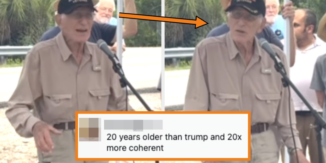 101-Year-Old Veteran Slams Donald Trump In Viral Speech