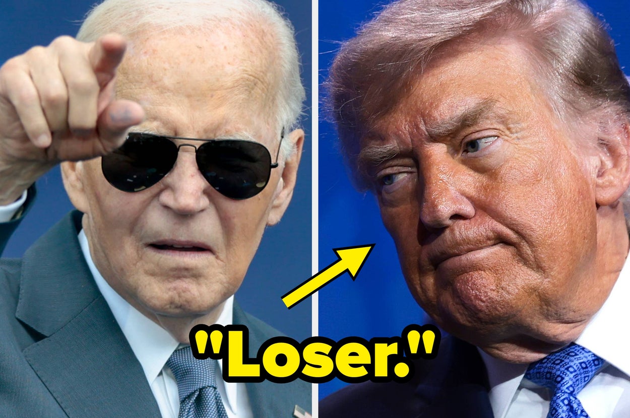 "What A Loser": Biden Just Torched Trump Over The Reflecting Pool Debacle, And It's Pretty Scathing