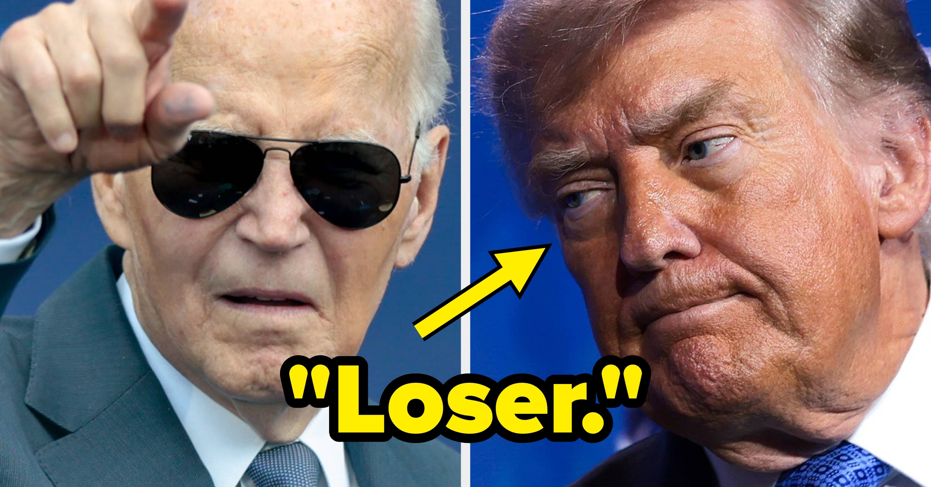 Biden Just Gave A Speech Calling Trump A Loser Over The Reflecting Pool Disaster, And Honestly, It's Pretty Brutal