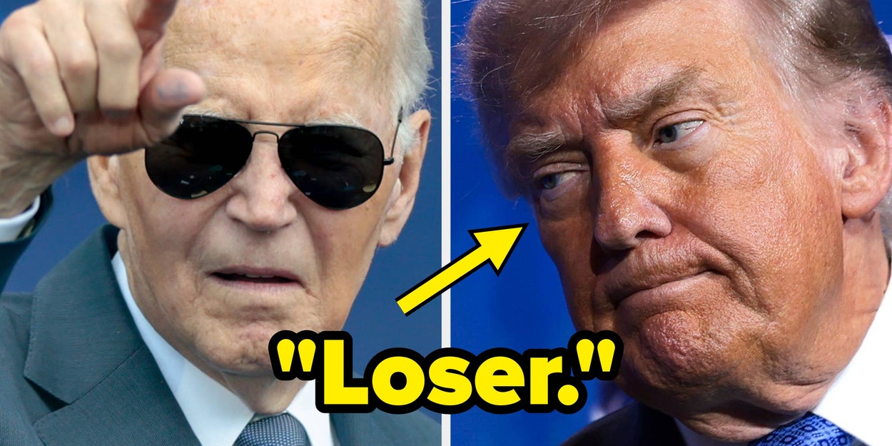 Biden Slams Trump Over Reflecting Pool Controversy