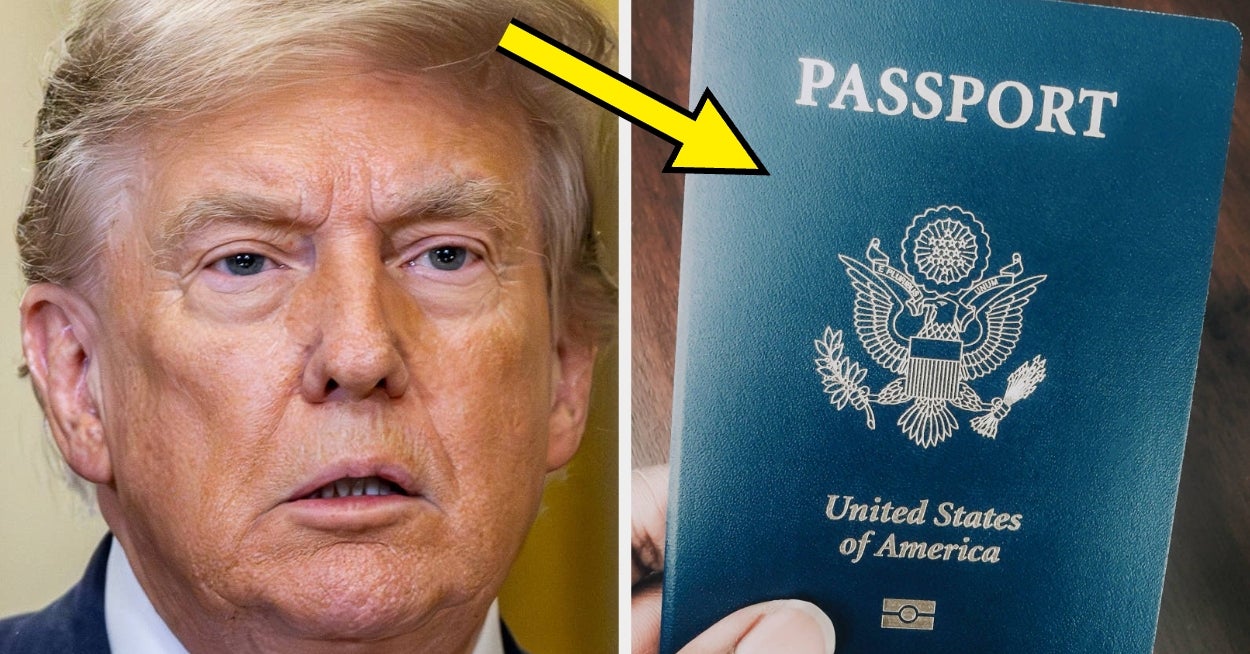 Trump's Critics Are Ripping Him To Shreds After He Branded The New US Passport After Himself And Included 1 Glaring, "Embarrassing" Error