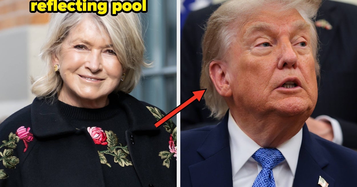 Martha Stewart Roasted Trump's Reflecting Pool And Other Posts I Haven't Stopped Thinking About This Month