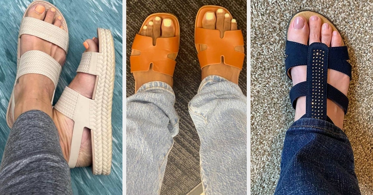 If You Hate Wearing Flip-Flops, Here Are 27 Other Comfortable Sandals Reviewers Love
