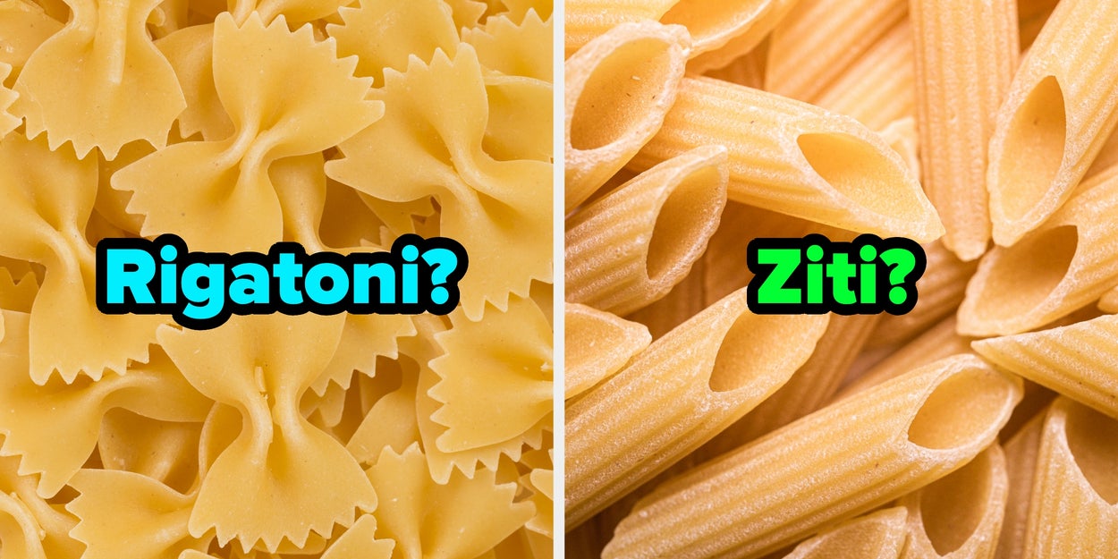 Most People Can't Identify More Than 6 Of These Pasta Shapes
