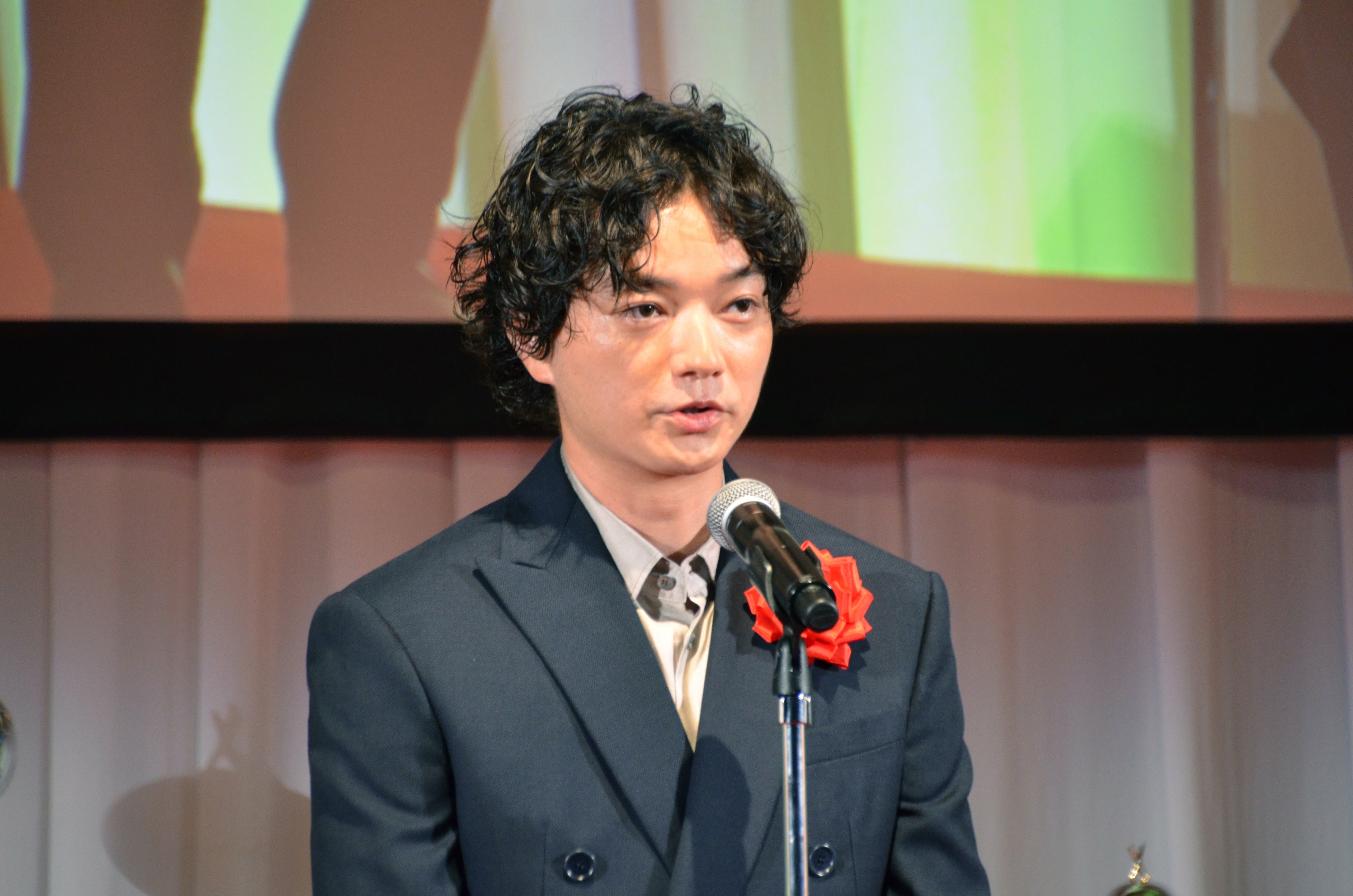 染谷将太さん（時事）