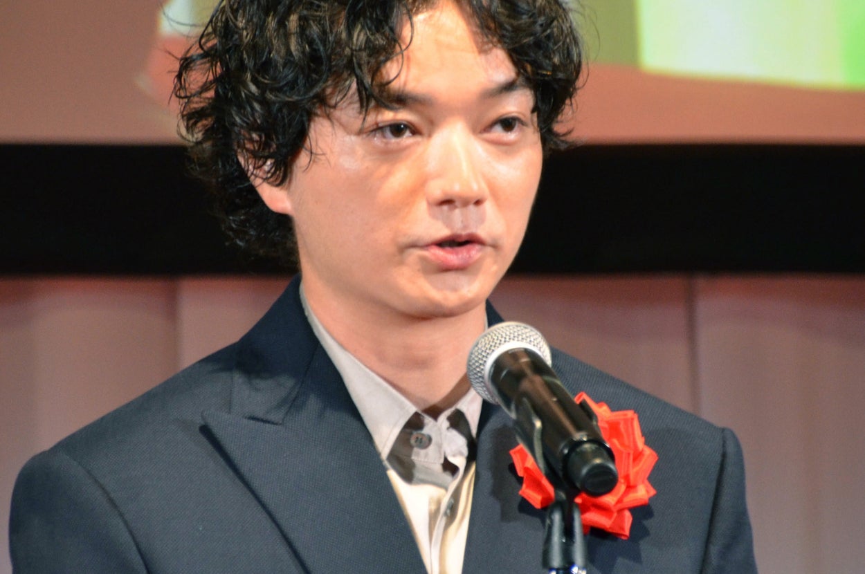 染谷将太さん（時事）