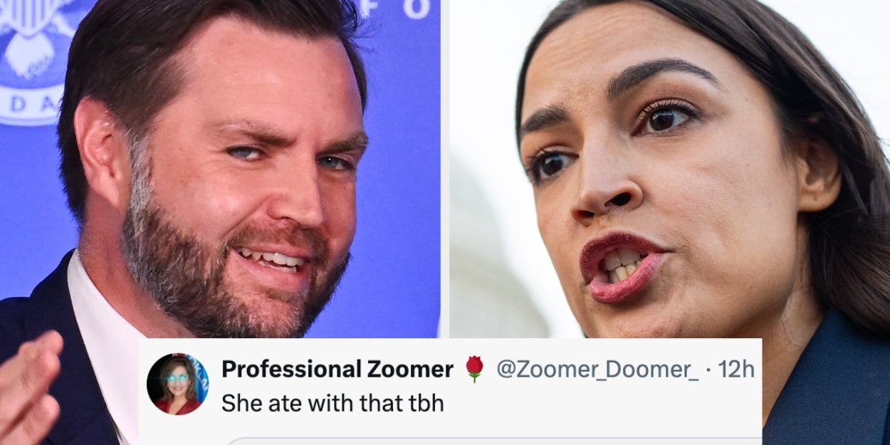 AOC Responds To JD Vance Saying She'll Run For President