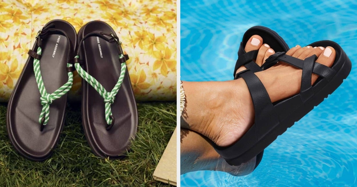 27 Pairs Of Sandals From Walmart That'll Be Easy On Your Eyes *And* Your Feet