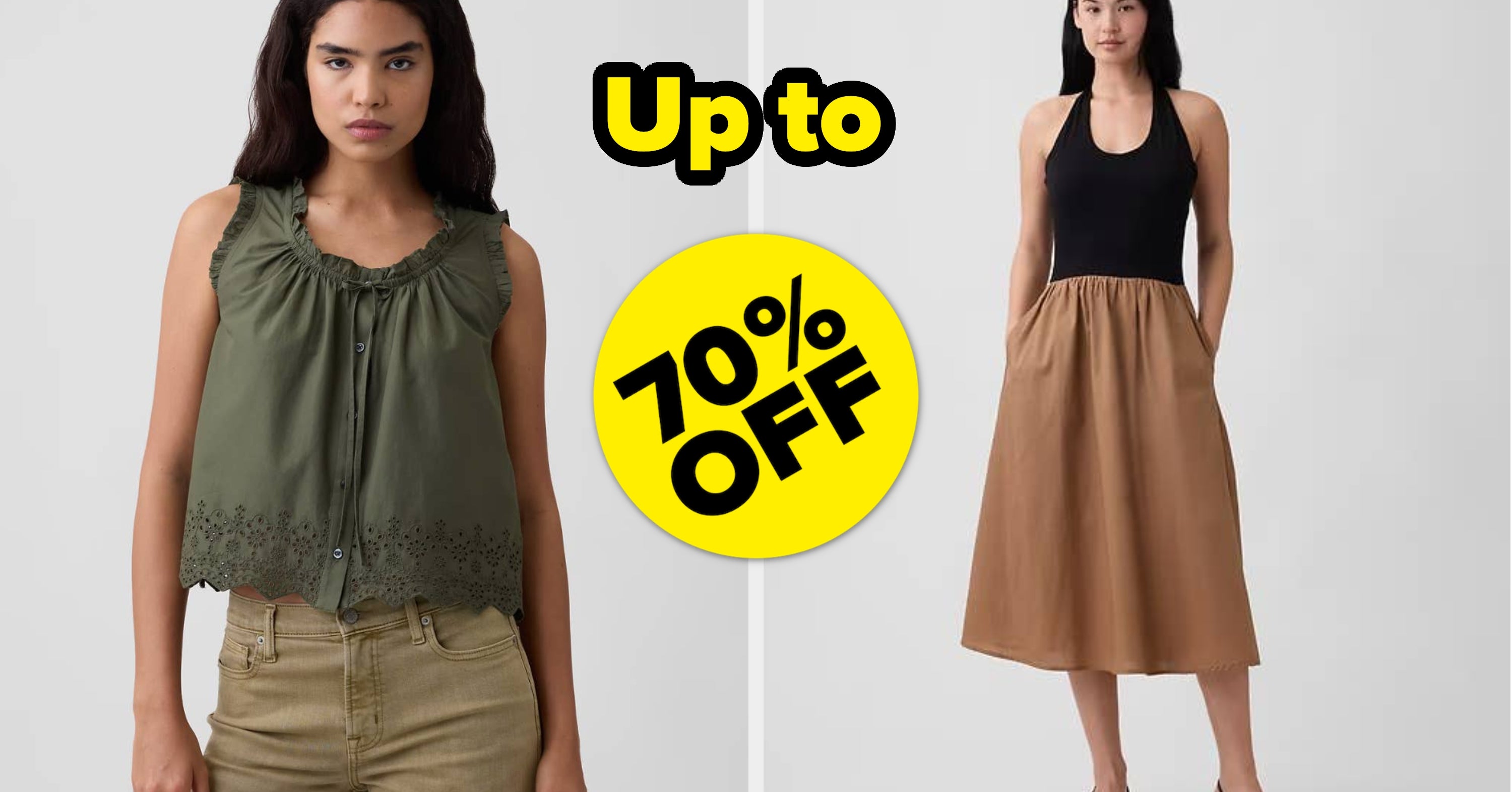 Celebrate The Fourth Of July With Gap Factory's 50%–70% Off Sale