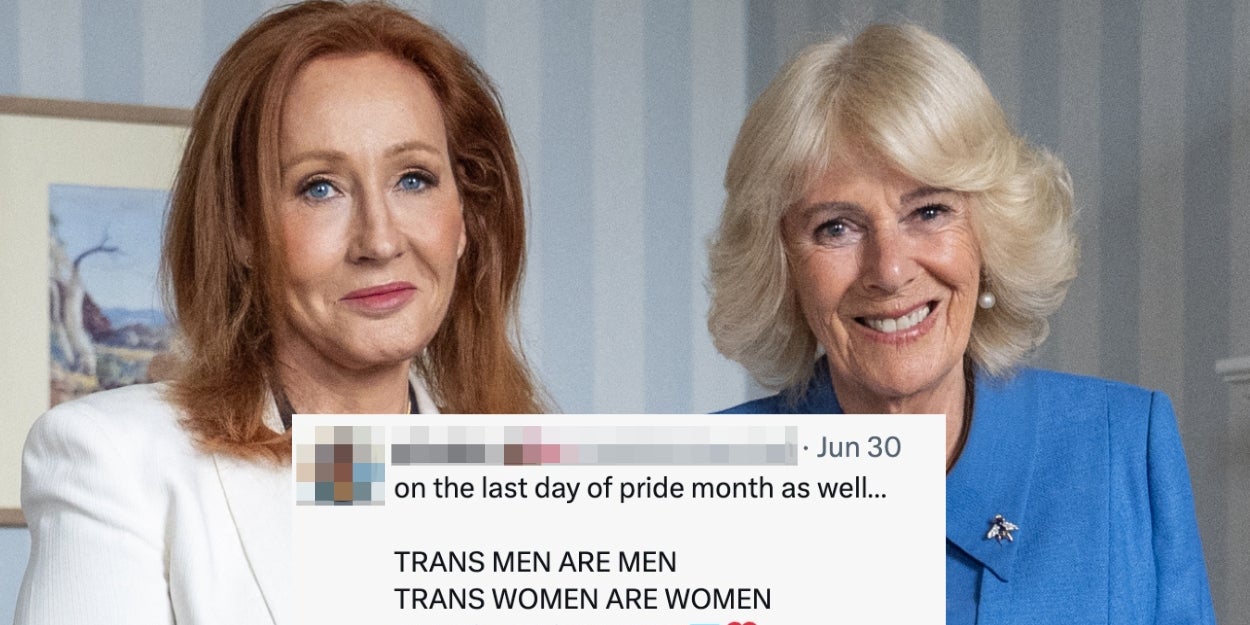 Queen Camilla's Photo With JK Rowling On Pride Month