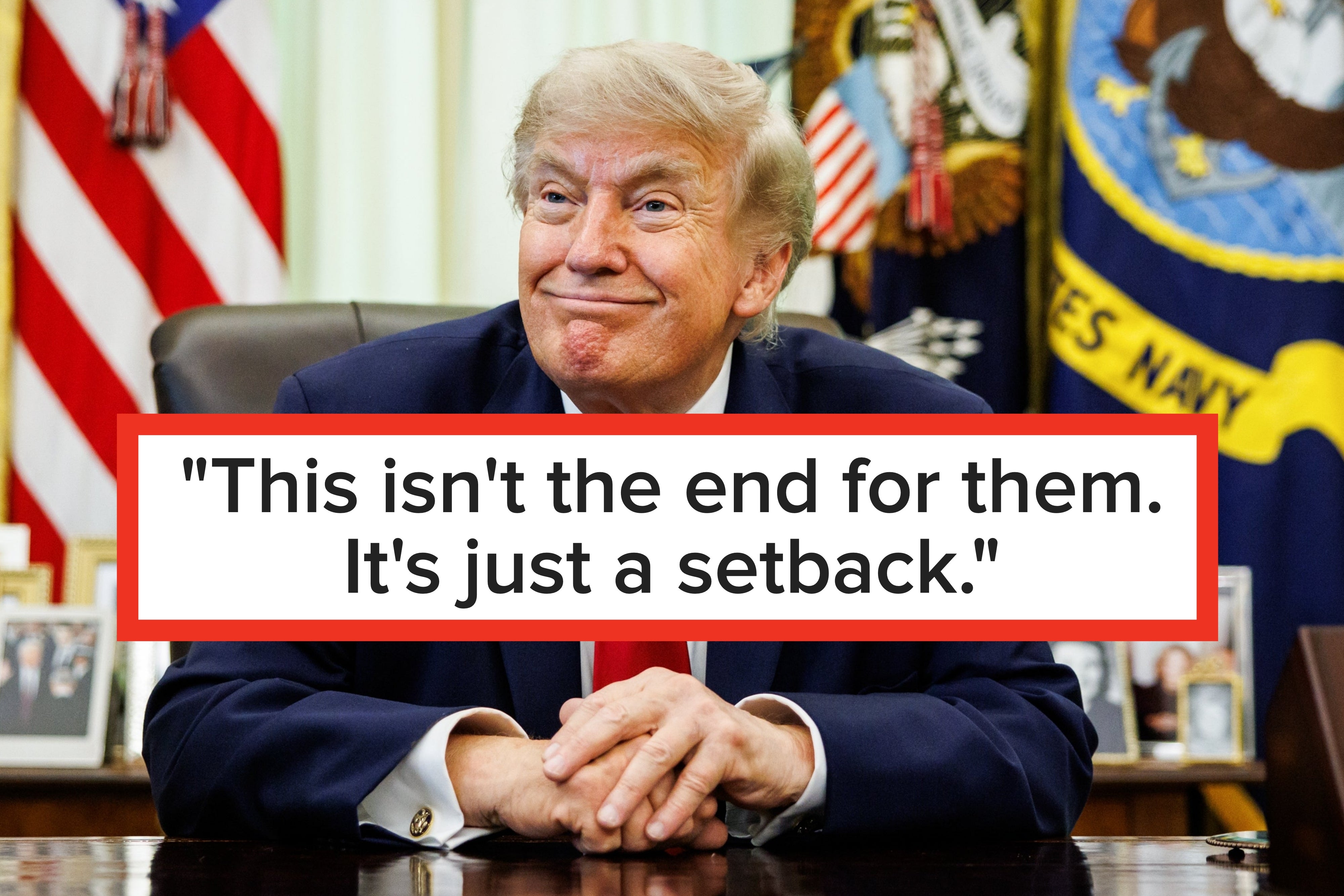 US President Donald Trump during a Presidential memorandum signing successful the Oval Office