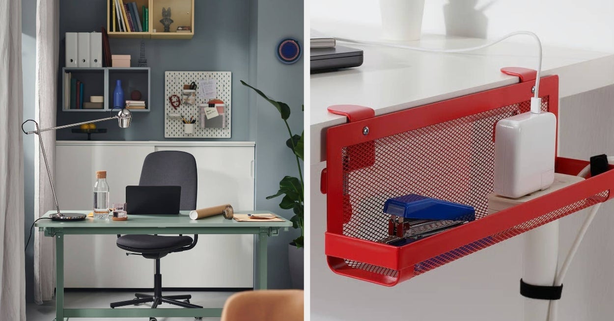 If Your Home Office Needs An Upgrade, Check Out These 27 Things From Ikea