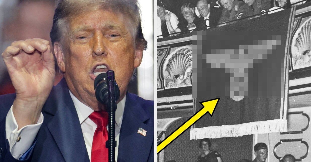 This Trump Post Has Over 3 Million People Drawing Comparisons To Nazi Propaganda, And The Silence Is Deafening