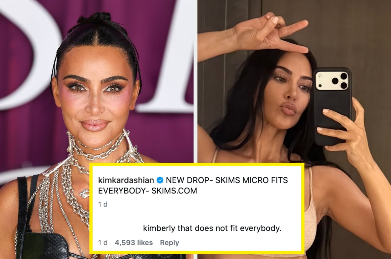 buzzfeed.com - Leyla Mohammed - Kim Kardashian's New 'Fits Everybody' Skims Garments Are Being Dragged Because, Well, Just Take A Look