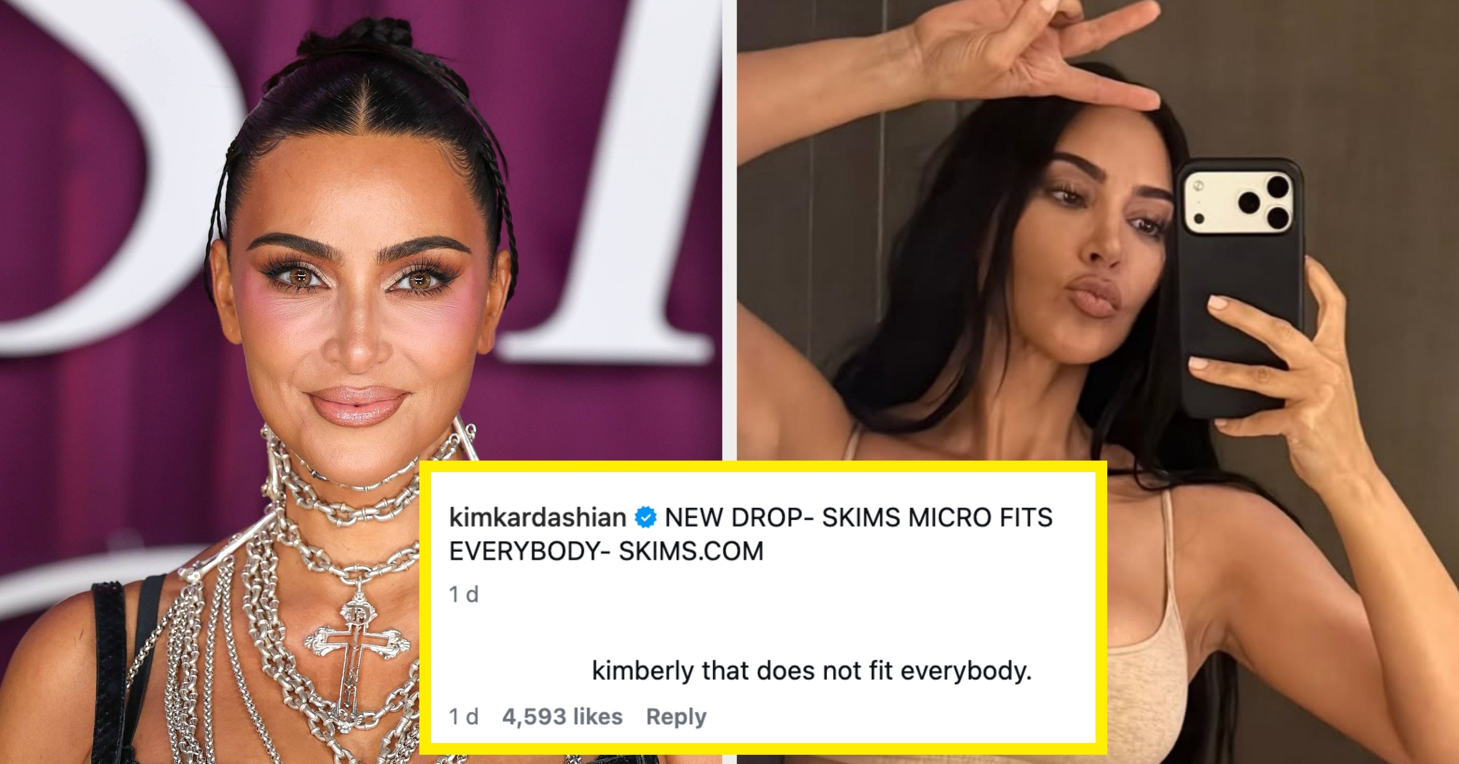 People Actually Can’t Believe Their Eyes After Seeing Kim Kardashian’s Latest Itty-Bitty Skims Garments