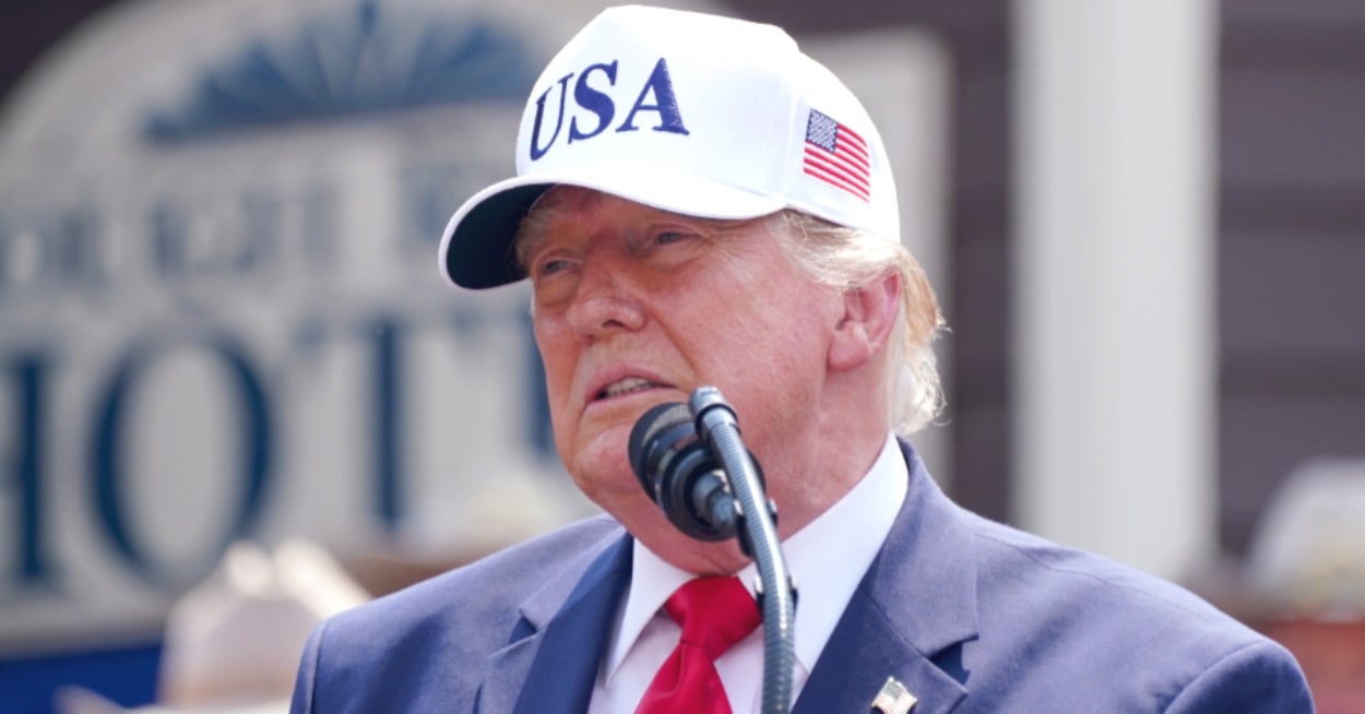 "This Is The Most Batsh*t Crazy Thing He Has Ever Done": Donald Trump Made Some Very Bizarre Comments About A Dead President During A Speech Yesterday, And Everyone Is Just Like, "WTF?"