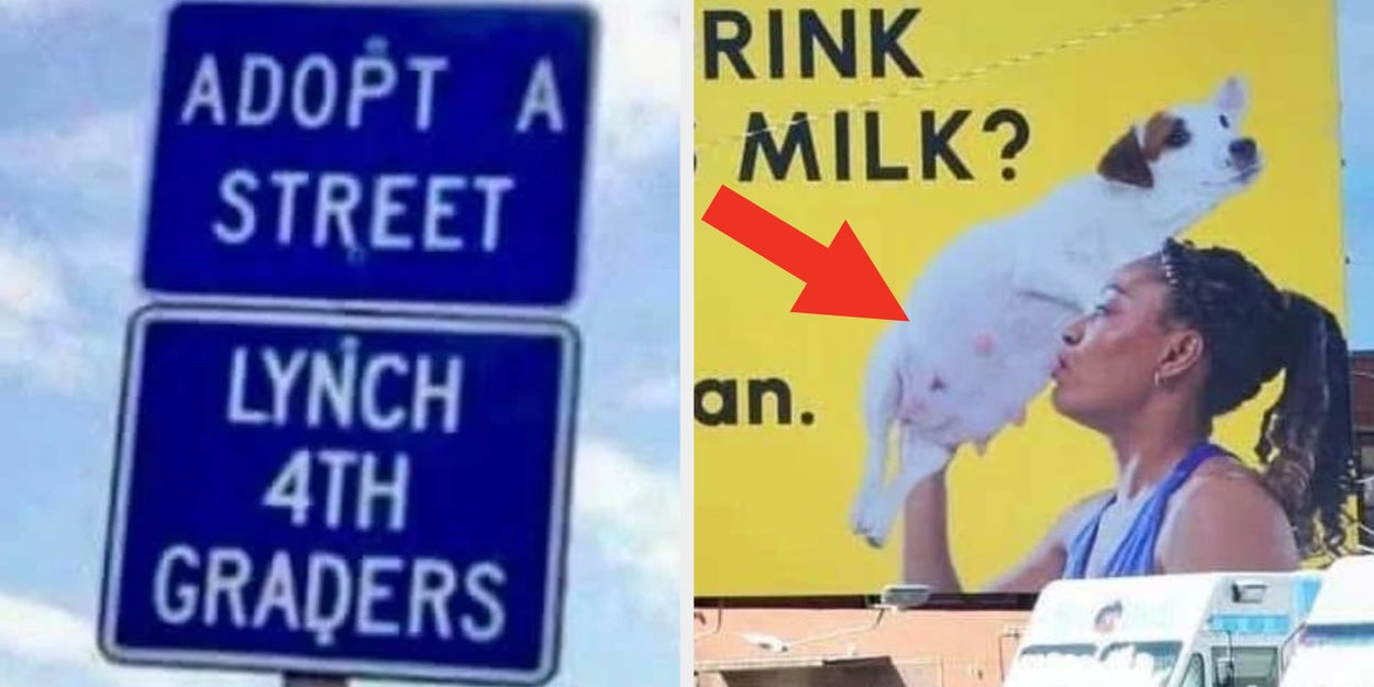 23 WTF Signs You Have To See To Believe
