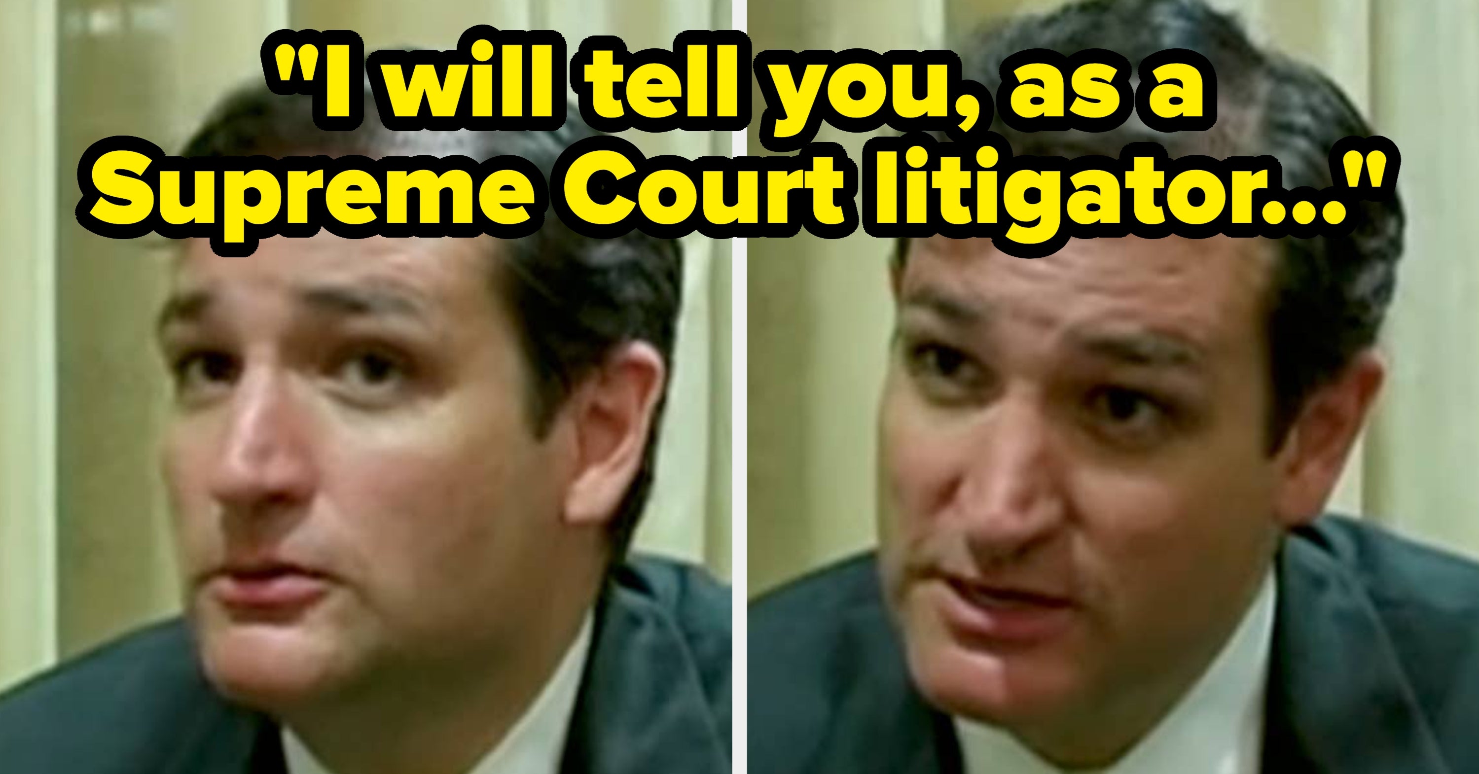 Ted Cruz Just Got Caught Contradicting His Own Comments On Birthright Citizenship, And I Don't Have The Words To Describe The Hypocrisy