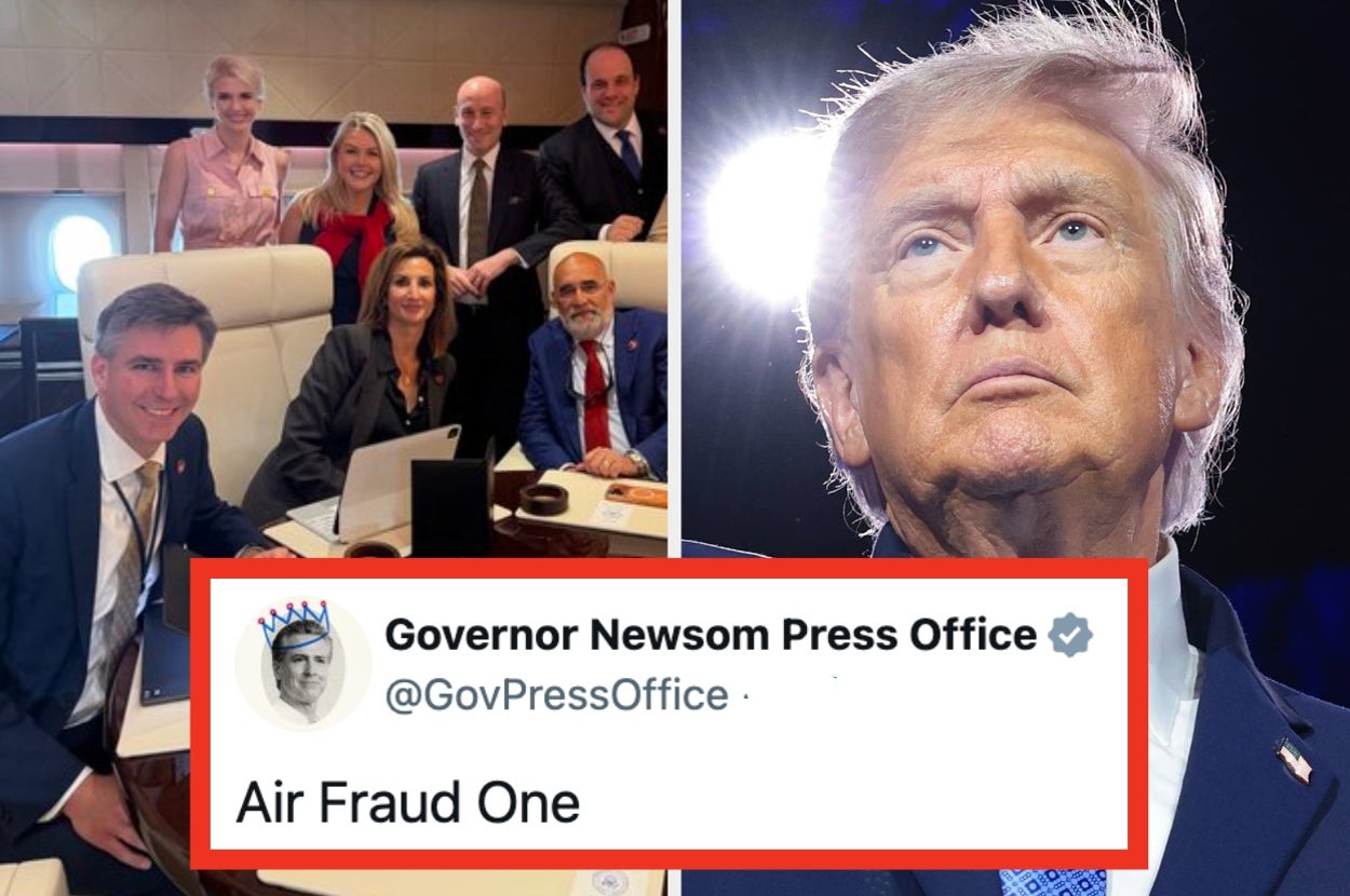 Trump's New Air Force One Jet Is Getting Brutally Mocked Online With Some Very Accurate Nicknames, And It's Actually Hilarious