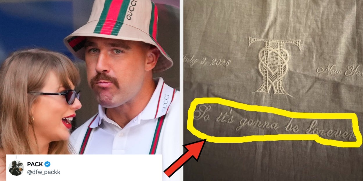 Taylor Swift Fans React To Wedding Napkin Message