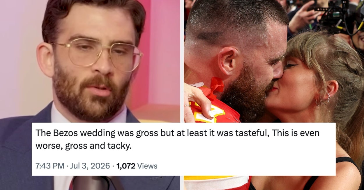 Hasan Piker's "Controversial Opinion" On Taylor Swift And Travis Kelce's "Insane" Wedding Has Everyone Saying The Same Thing